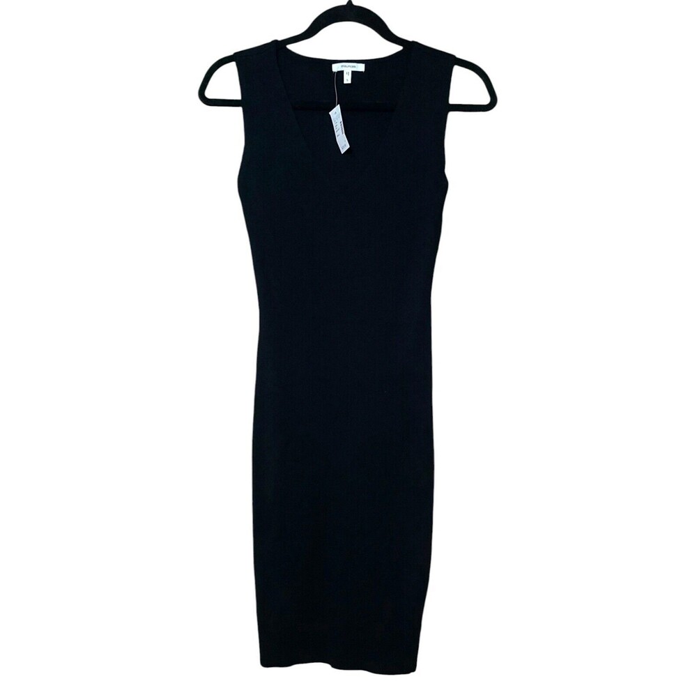 Maurices Black Knit Stretchy Dress Pullover Women's Size Small New Sleeveless